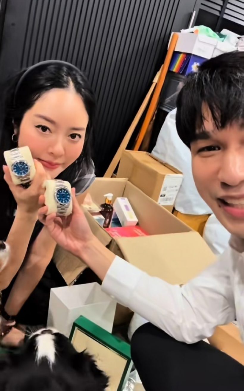 พีท กันตพร จัดเซอร์ไพรส์ฉลองข่าวดีให้ แก้มบุ๋ม พร้อมเขียนการ์ดสุดซึ้ง