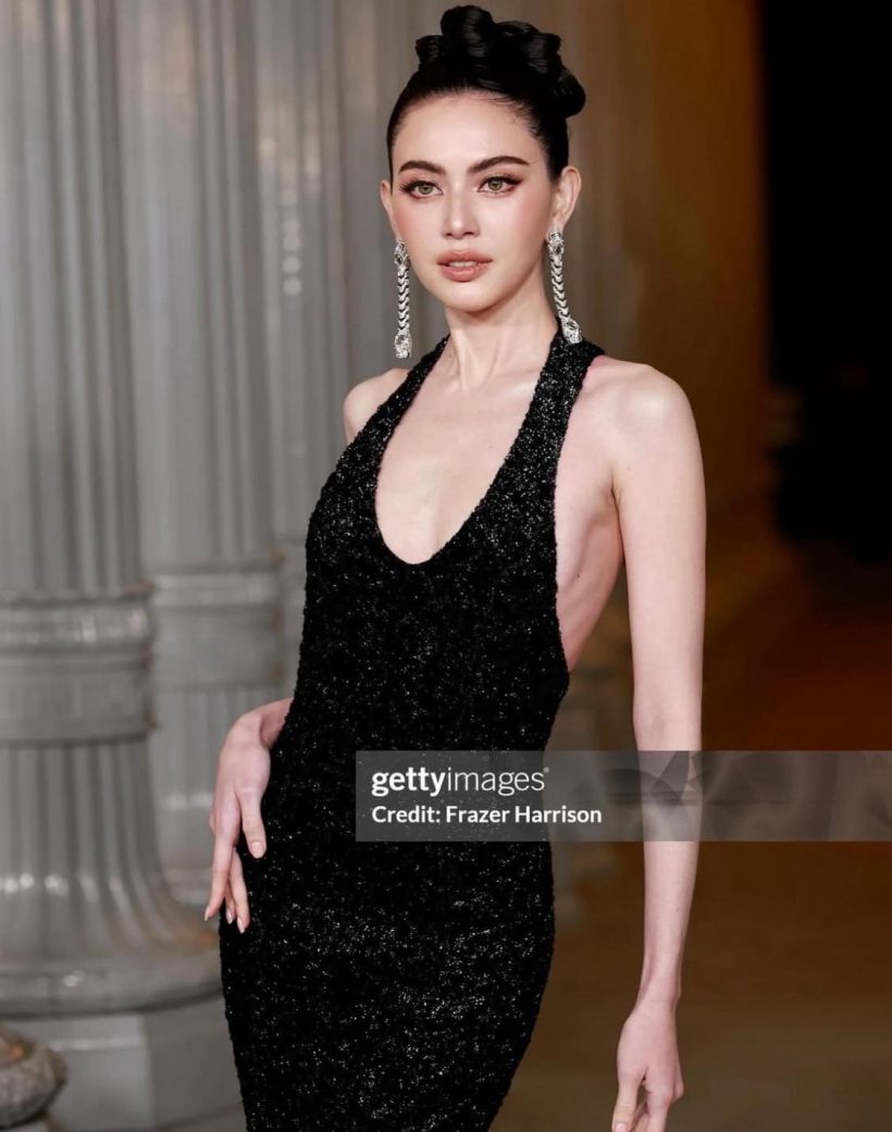 สวยทะลุฮอลลีวูด! "ใหม่ ดาวิกา" จึ้งมากในงาน LACMA Gala ที่ LA!
