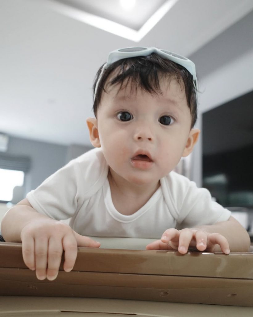 โอ้โหโตไวเวอร์! น้องคากิ 9 เดือนเต็ม ความน่ารักเกินต้านสุด ๆ