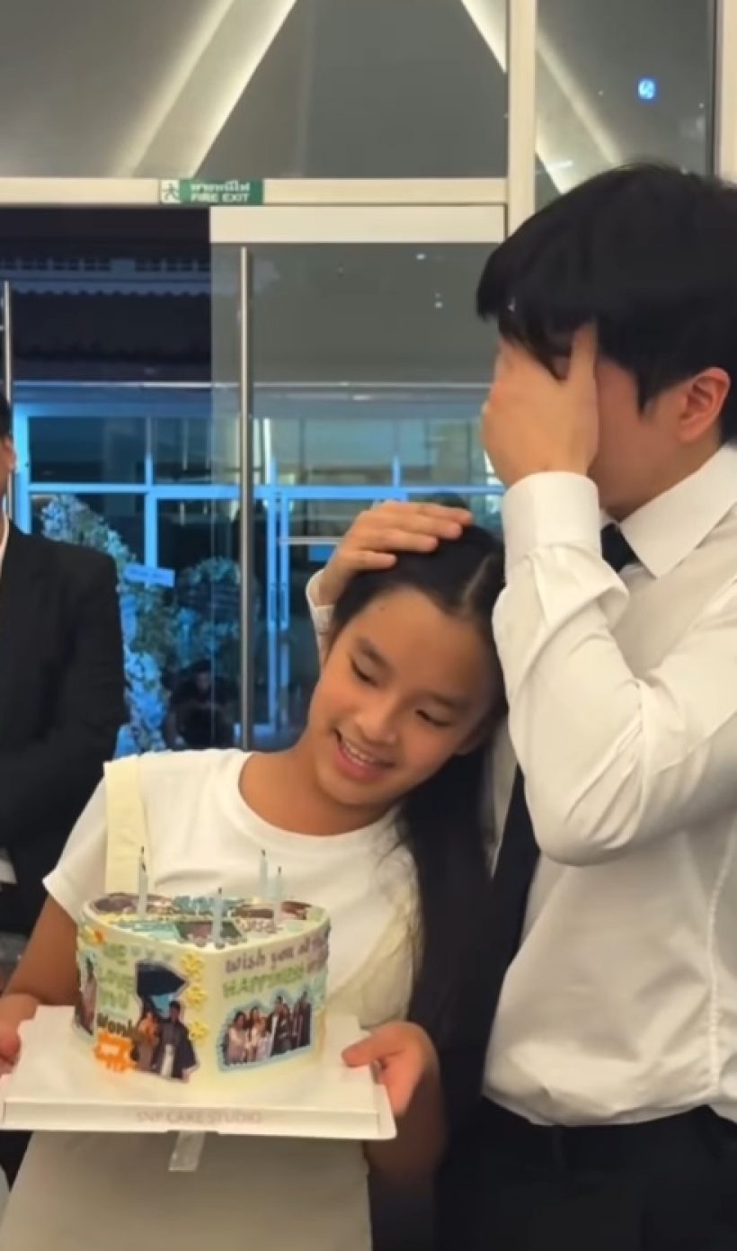 เปิดบรรยากาศ นนกุลเป่าเค้กวันเกิดทั้งน้ำตา กลางงานคุณแม่