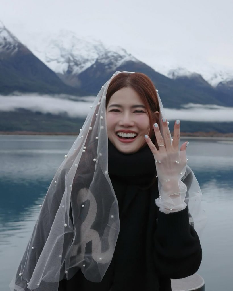 น้ำหวาน เผยโฉมหน้าว่าที่สามีเเบบชัดๆ คู่นี้คบกันมานานมาก