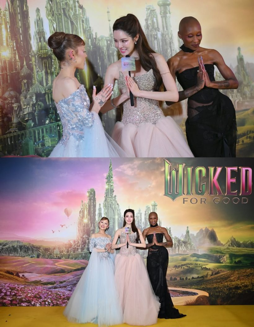 เกรซ กาญจน์เกล้า จะร้องไห้! กระทบไหล่ตัวแม่ระดับโลกเกินฝันมาก