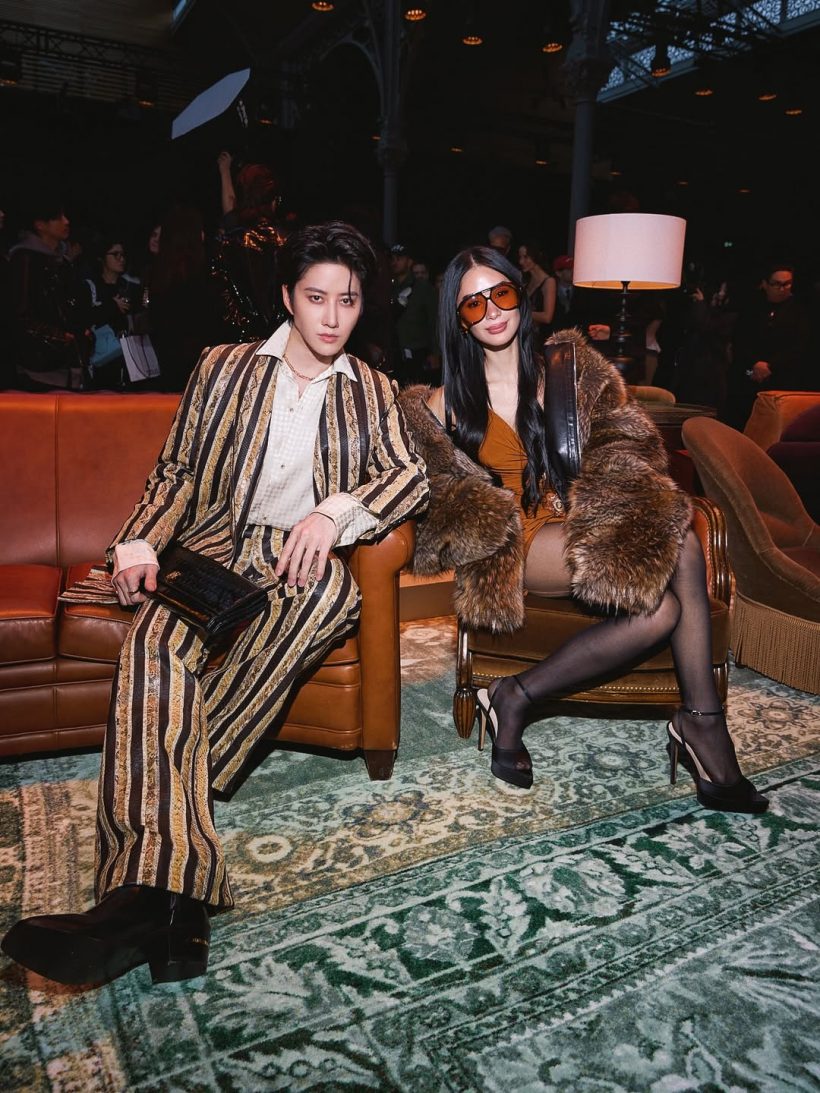 พระเอกดังเฉิดฉายกลาง Paris Fashion Week จนสื่อโลกจับตา