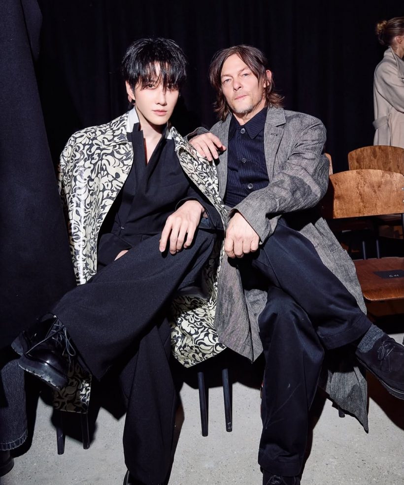 พระเอกดังเฉิดฉายกลาง Paris Fashion Week จนสื่อโลกจับตา