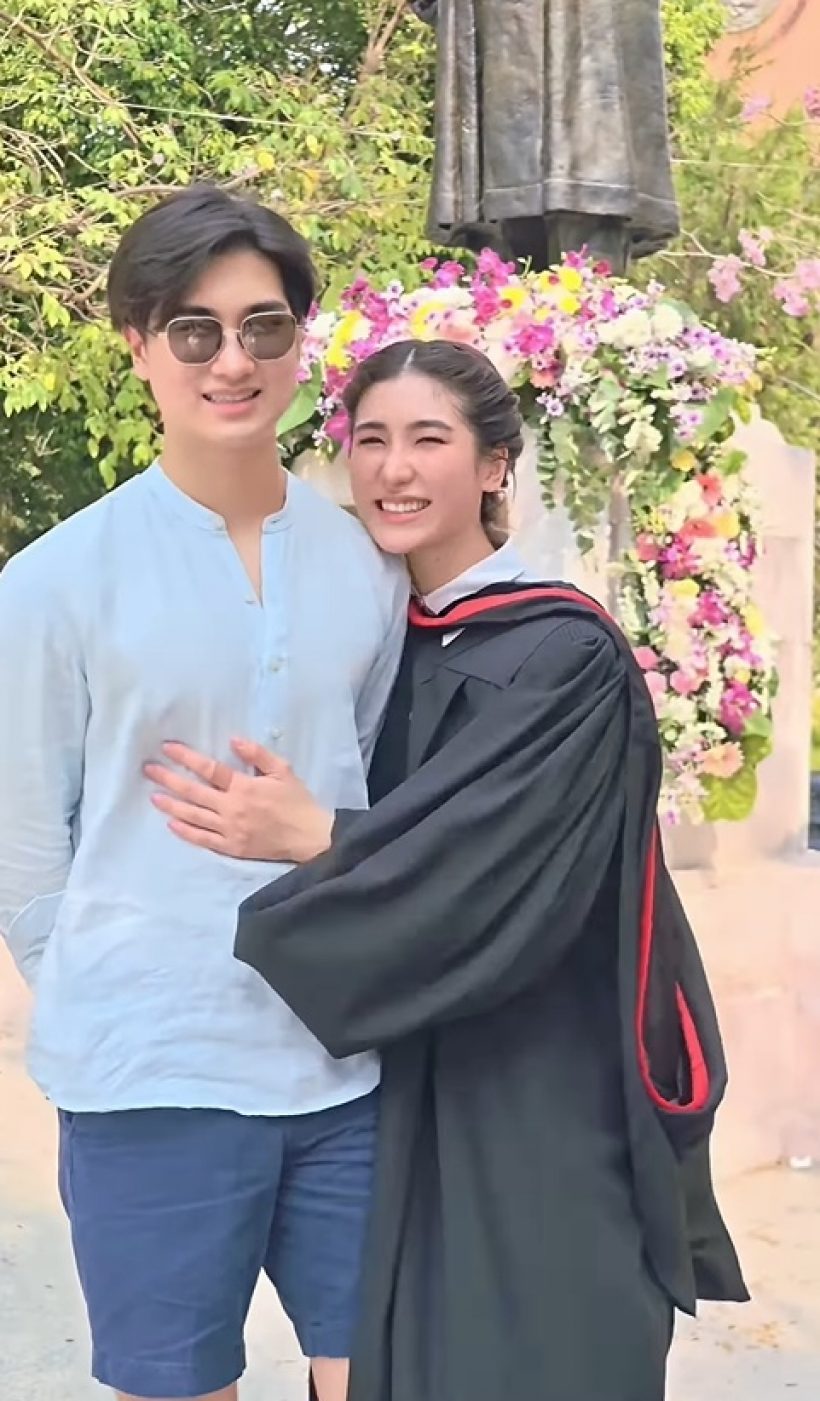 น้องเซย่า เรียนจบแล้ว! แต่หนุ่มข้างกายทำใจสั่น ที่แท้คือ..