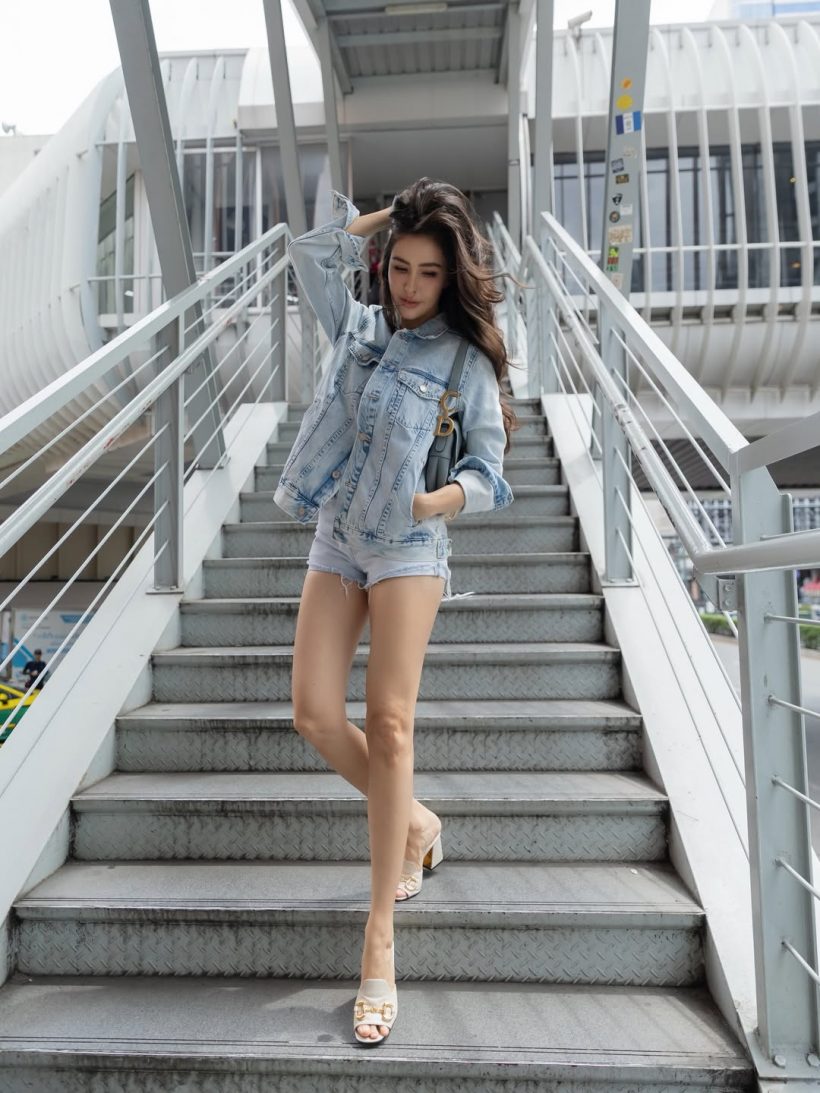 หลายเสียงบอกตรงกัน เธอคนนี้ เรียวขาสวยสุดในวงการ