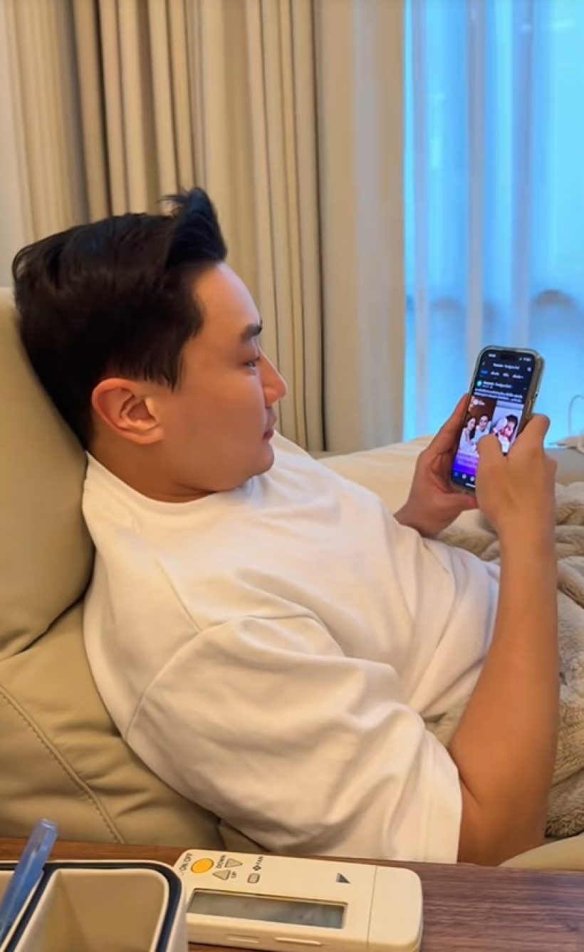 เสี่ยโบ๊ท พูดแล้ว หลังดราม่าชาวเน็ตเตือนจับลูกนั่งโซฟากระดูกสันหลังยังไม่แข็ง