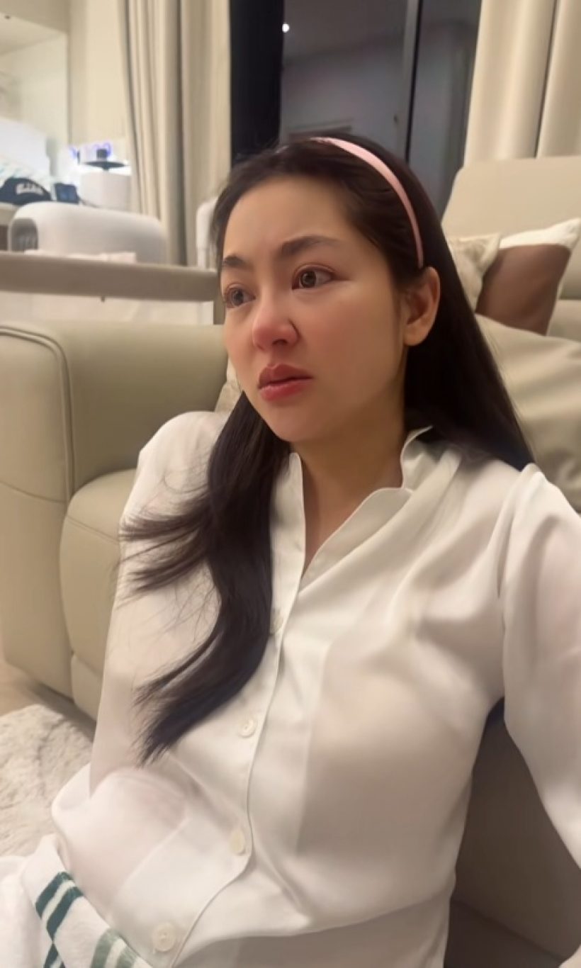 ชาวเน็ตคอมเมนต์ด้วยความเป็นห่วง เมื่อพราวฟ้า มีอาการแบบนี้