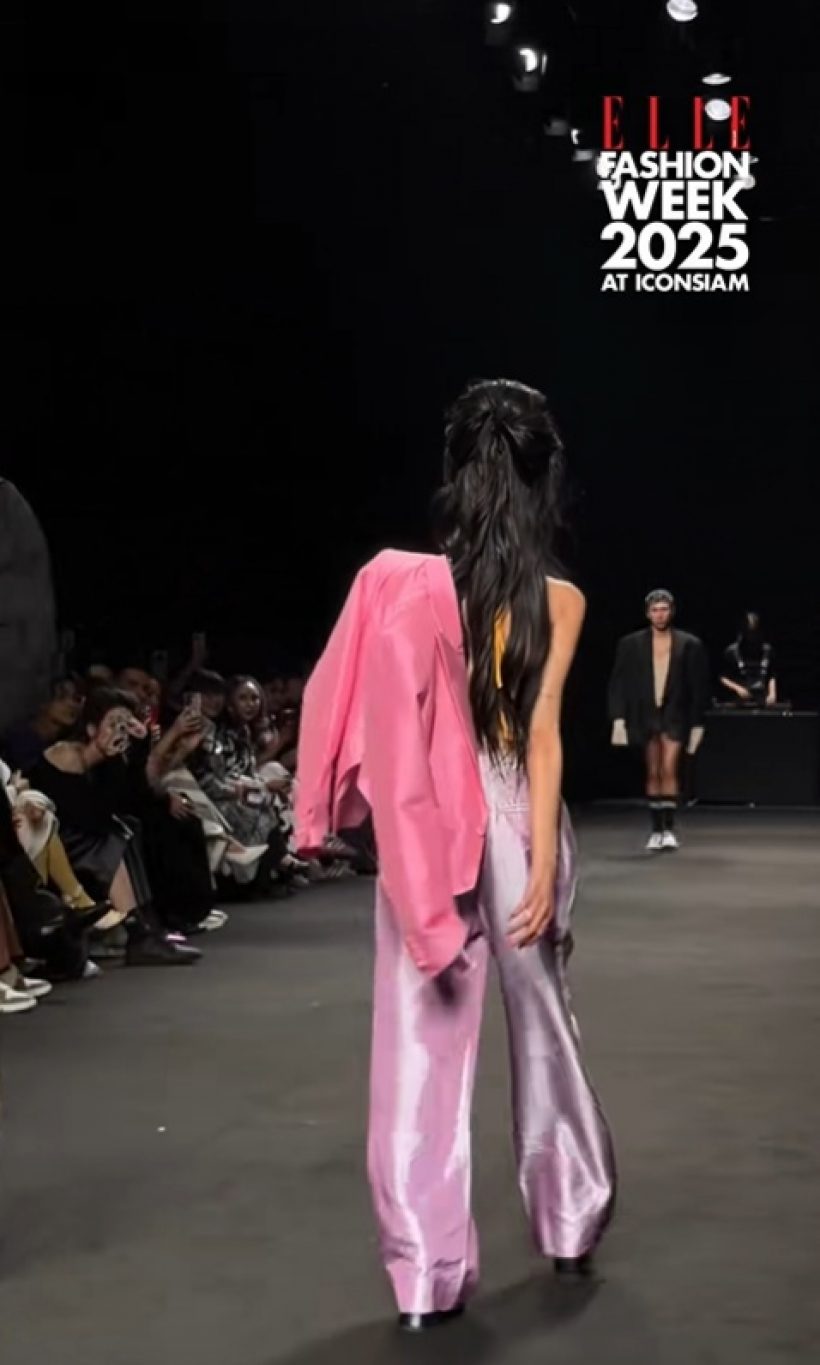 ดาราสาวดังโผล่เดินแบบ ผอมลงมาก จนถูกขอให้พักก่อน