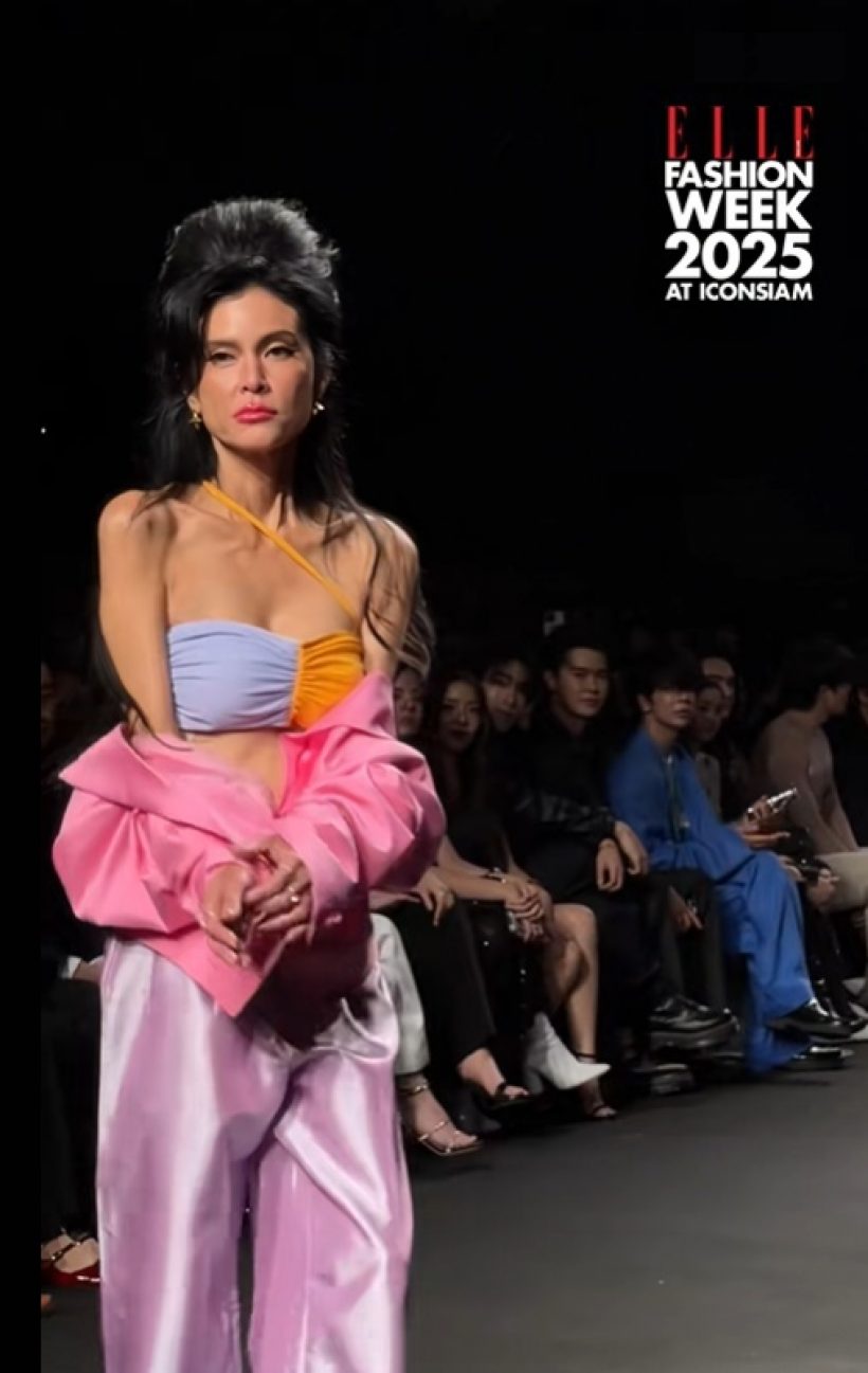 ดาราสาวดังโผล่เดินแบบ ผอมลงมาก จนถูกขอให้พักก่อน