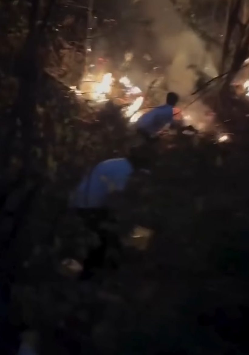 สุดยอด! ดาราหนุ่มดังคนนี้ ช่วยดับไฟป่า ขณะปฏิบัติธรรม