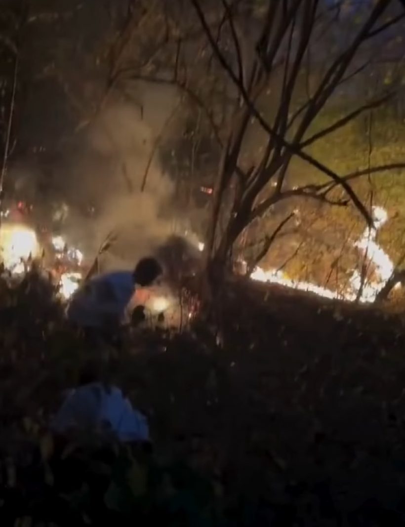 สุดยอด! ดาราหนุ่มดังคนนี้ ช่วยดับไฟป่า ขณะปฏิบัติธรรม