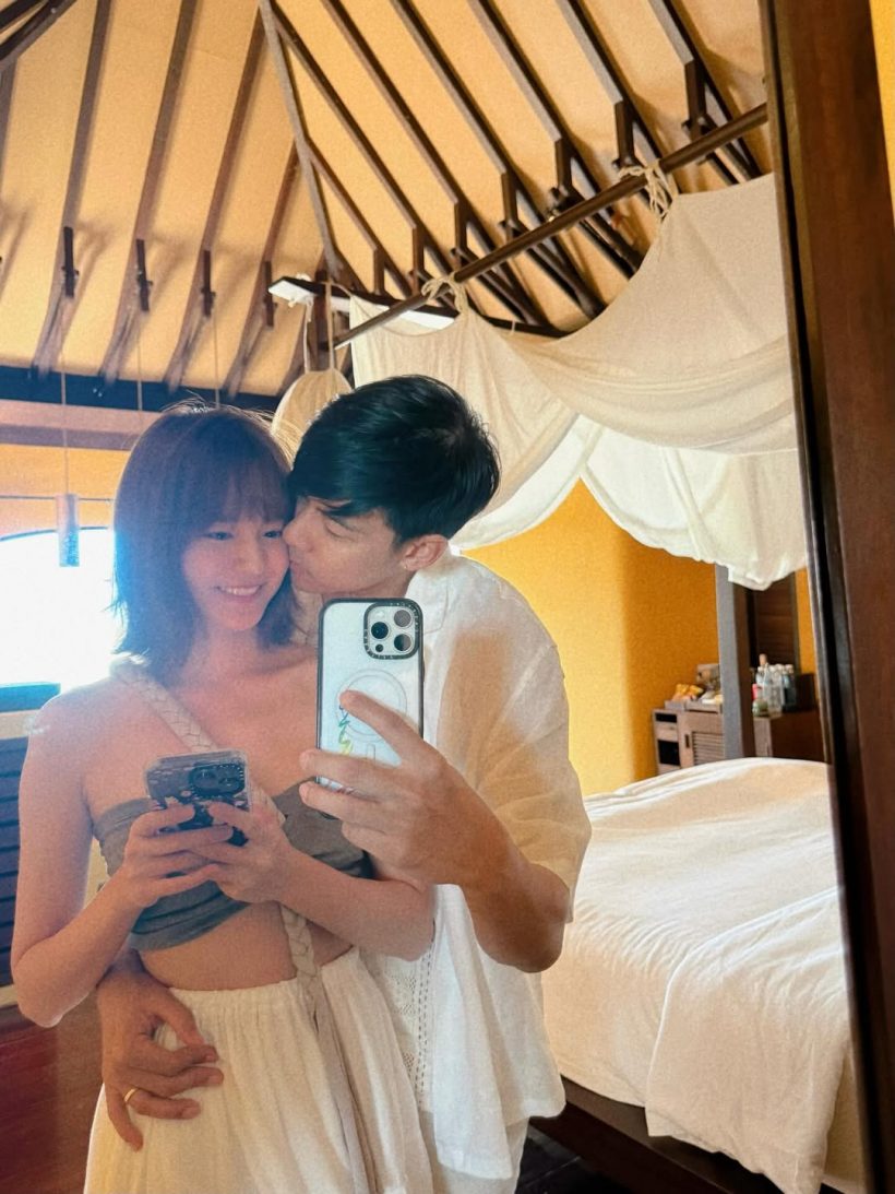 คู่รักตัวท็อป หนีลูกไปสวีทเสม็ด ลุ้นมีทายาทคนที่ 3