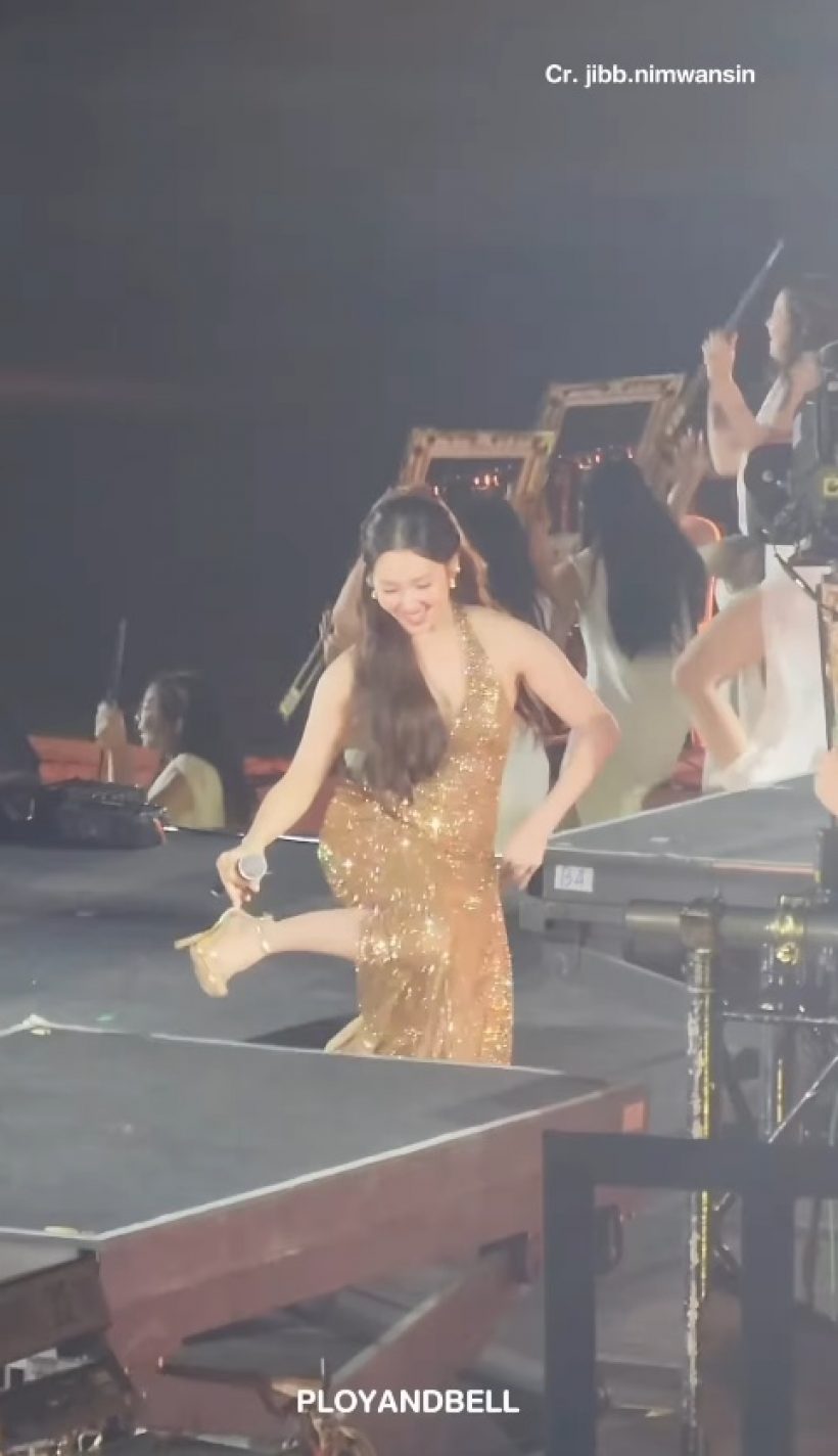 ใจหายใจคว่ำ! เปิดนาที เบลล่า หวิดตกลิฟท์ไฮดรอลิก