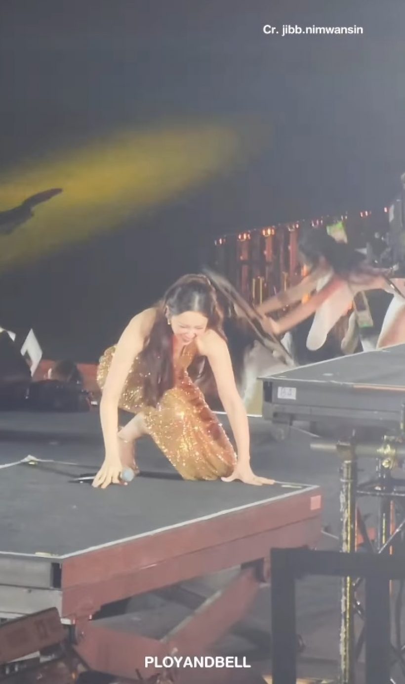 ใจหายใจคว่ำ! เปิดนาที เบลล่า หวิดตกลิฟท์ไฮดรอลิก