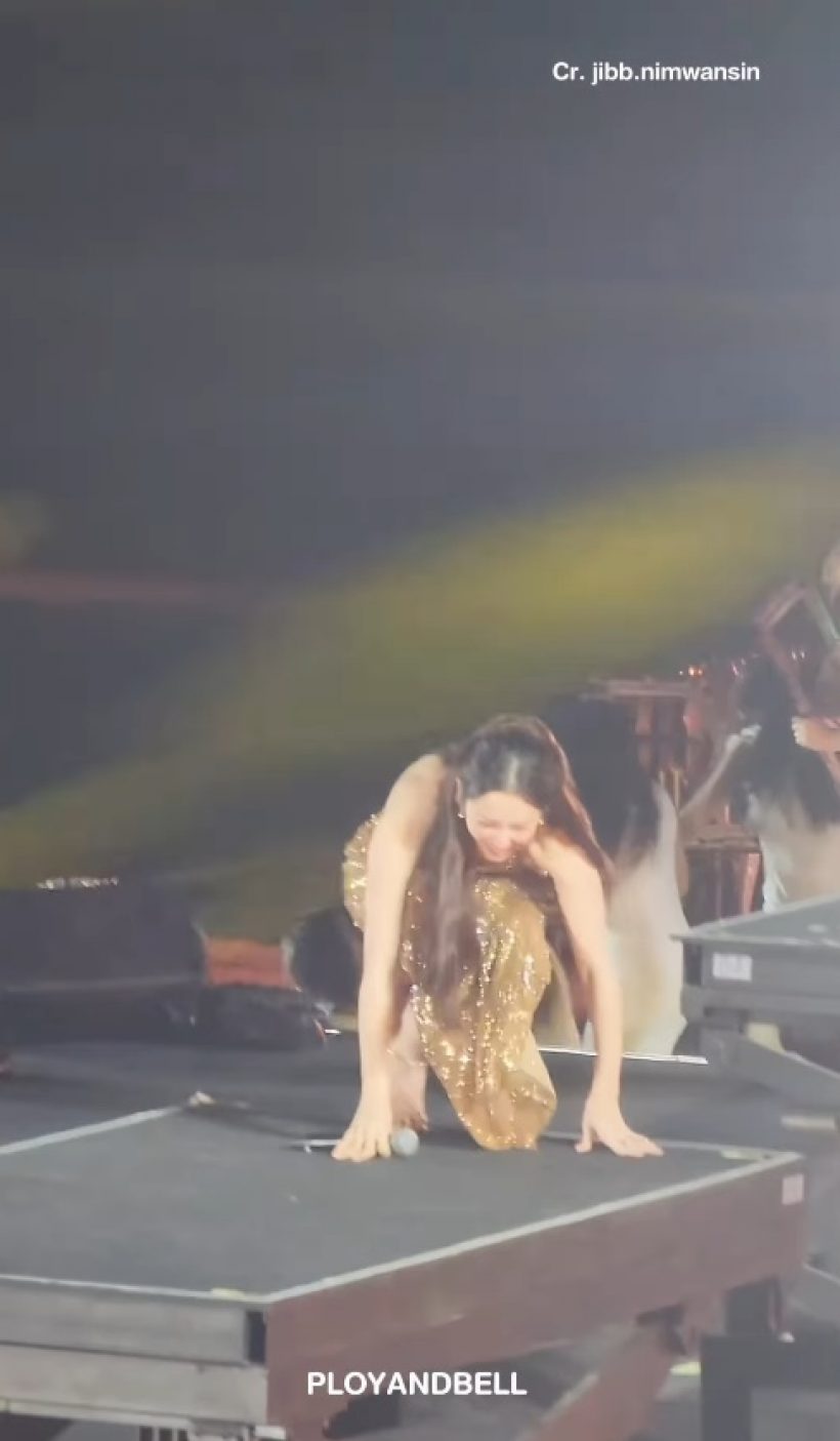 ใจหายใจคว่ำ! เปิดนาที เบลล่า หวิดตกลิฟท์ไฮดรอลิก