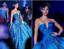 สวยตะลึง เเอนโทเนีย เดินปิดฟินาเล่ พาผ้าไทยเฉิดฉายอีกครั้ง